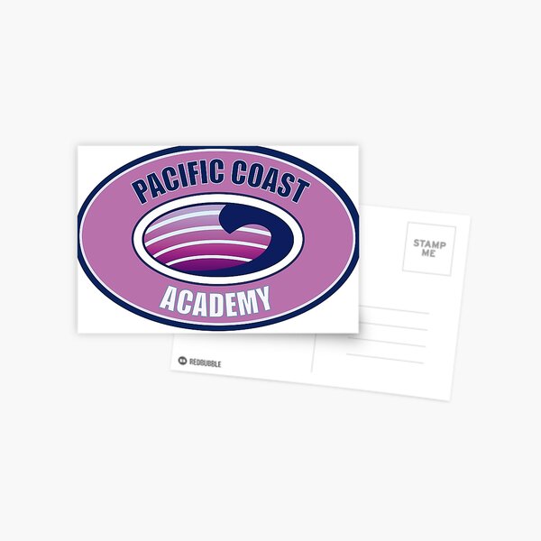 Pca Zoey 101 Pacific Coast Academy Logo Postcard By Mavydesigns Redbubble