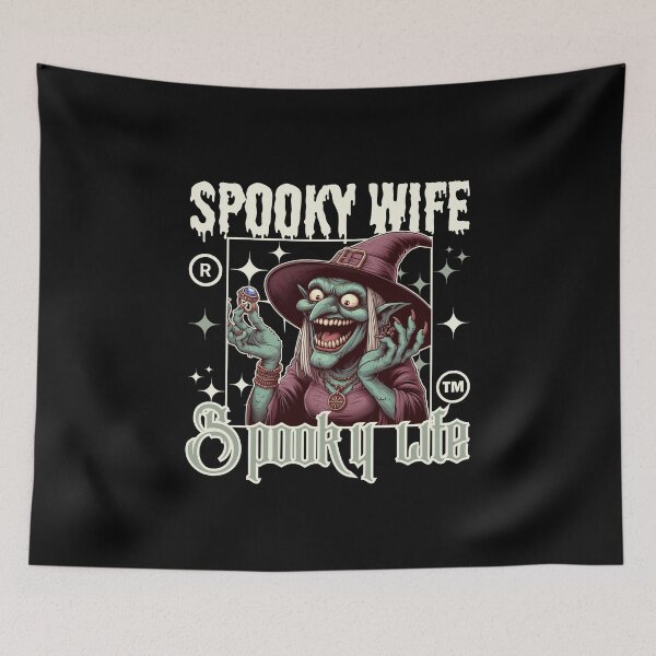 Item preview, Spooky wife spooky life designed and sold by Peerless-Prime.