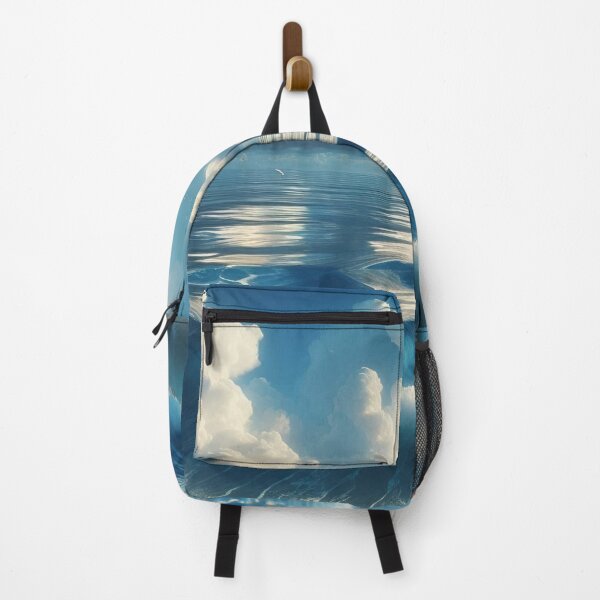 Item preview, Clouds with sea waves designed and sold by mahmoudfarrag.