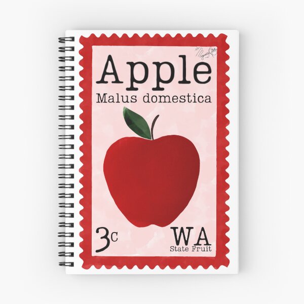 Item preview, Apple: Washington State Fruit Stamp designed and sold by Marguerite Artistry.