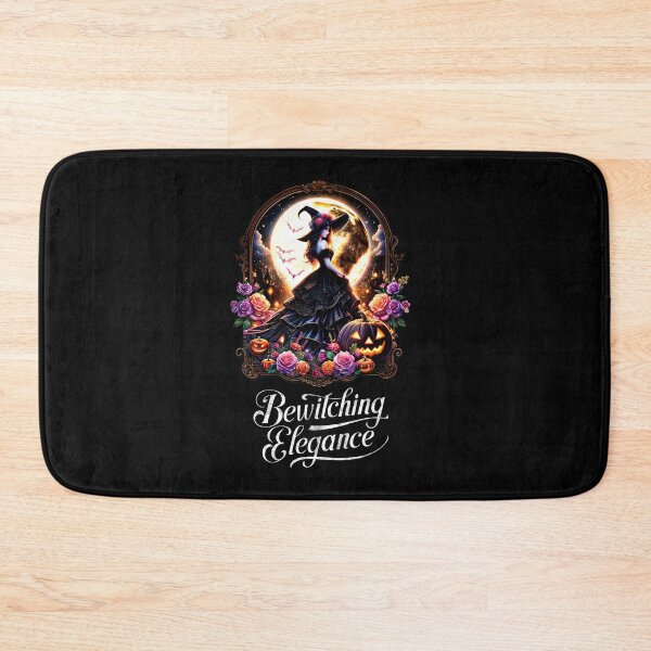 Item preview, Elegant Witch with Moon and Roses for Magic and Floral Fans designed and sold by PitsFusion.