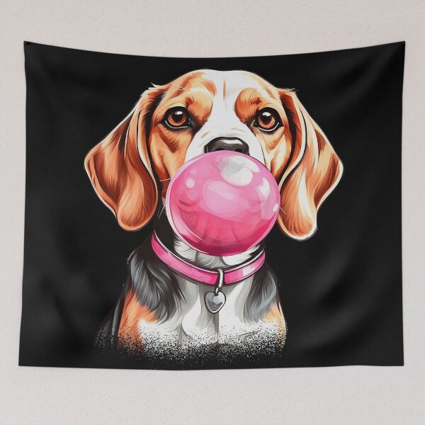 Item preview, Funny Dog Beagle Bubblegum Easter Shirt for Dog Moms, Dads, and Kids designed and sold by DrawHandArt.