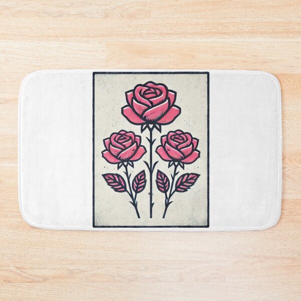 Item preview, Vintage Red Roses designed and sold by Blink Art Studio.