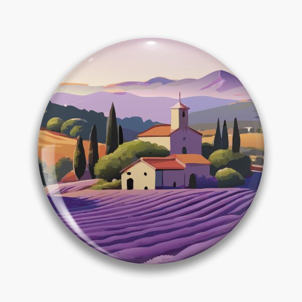 Item preview, Lavender field - Provence designed and sold by BelleRiviera.
