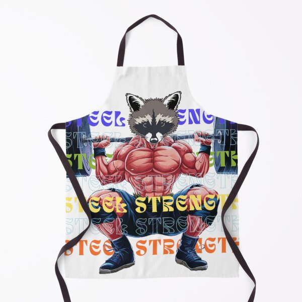 Item preview, Raccoon in the gym increases strength and healthy lifestyle designed and sold by MAR1RJD.