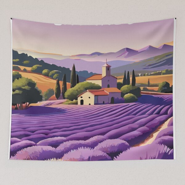 Item preview, Lavender field - Provence designed and sold by BelleRiviera.