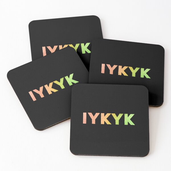 Item preview, IYKYK (If You Know, You Know) colour designed and sold by Julia Jane Creative.
