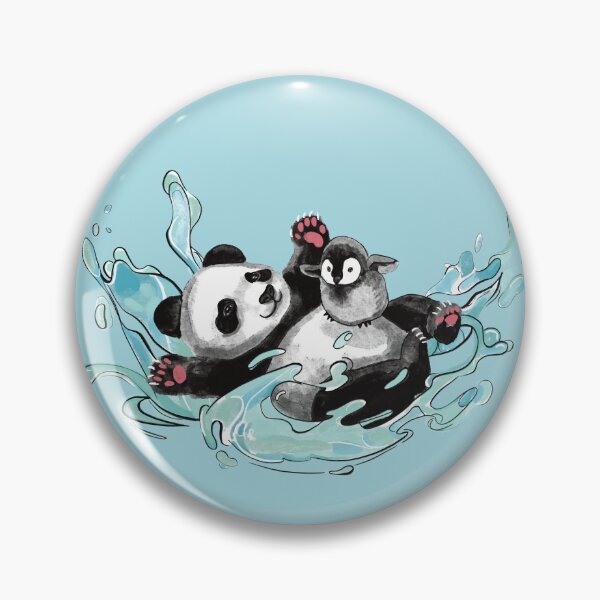 Item preview, Penguin-Powered Panda Takes the Plunge: A Whimsical Water Adventure designed and sold by Pandositive.