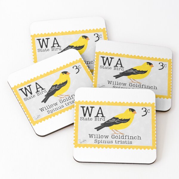 Item preview, Willow Goldfinch: Washington State Bird designed and sold by Marguerite Artistry.