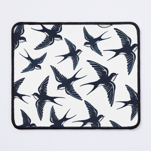 Item preview, Swallows in Flight designed and sold by Blink Art Studio.