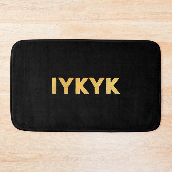 Item preview, IYKYK (If You Know, You Know) gold designed and sold by Julia Jane Creative.
