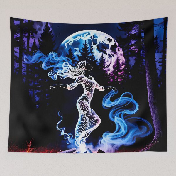 Item preview, Smoke Dance, Ai Generated Art  designed and sold by ACC .
