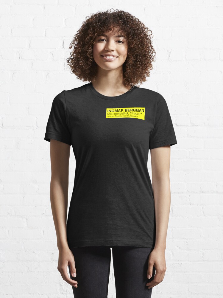 Alternate view of INGMAR BERGMAN - Smultronstället, Director * Essential T-Shirt