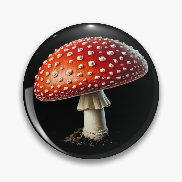 Item preview, Red Amanita Mushroom designed and sold by Blink Art Studio.