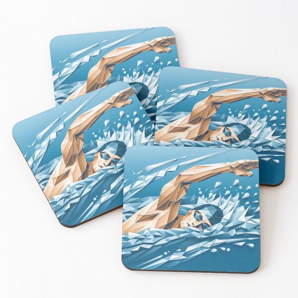 Item preview, Competitive Swimmer - Freestyle designed and sold by Bright-Moonrise.