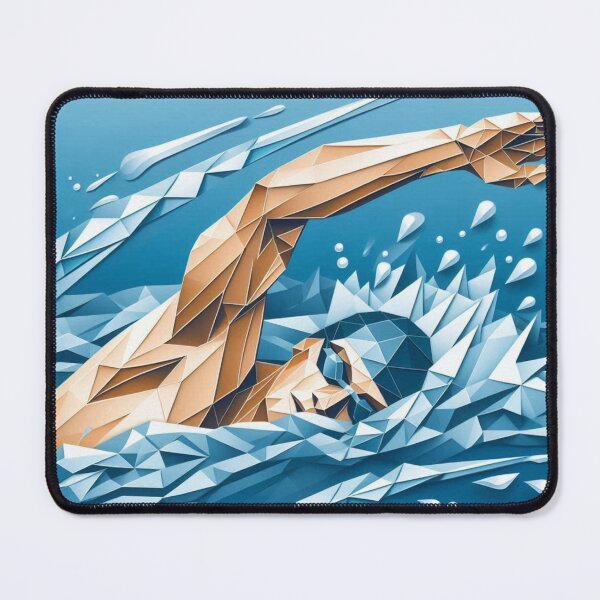 Item preview, Competitive Swimmer - Freestyle designed and sold by Bright-Moonrise.
