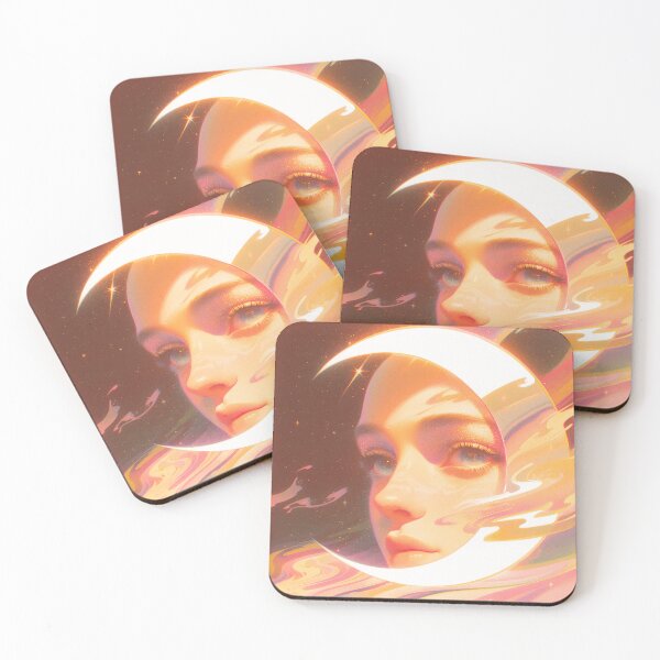 Item preview, Psychedelic Moonbeams designed and sold by Bliss.Dreams.Art .