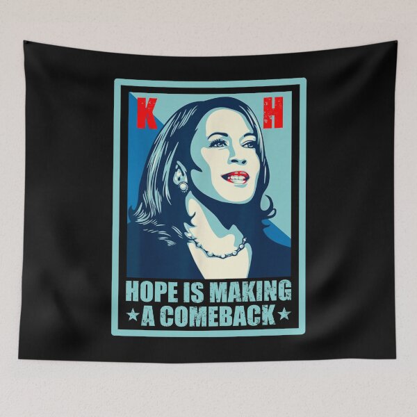 Item preview, Kamala Harris "Hope is Making a Comeback" Inspirational Political T-Shirt designed and sold by tigger shop.