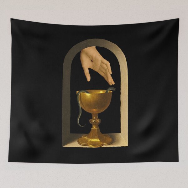 Item preview, The hand of sorrow touch the Holy Snake designed and sold by PicturaCollage.