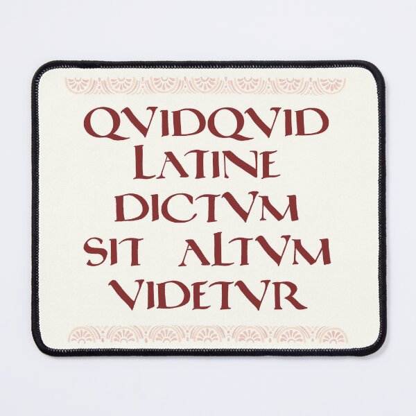 Item preview, latin motto designed and sold by tarmacprints.