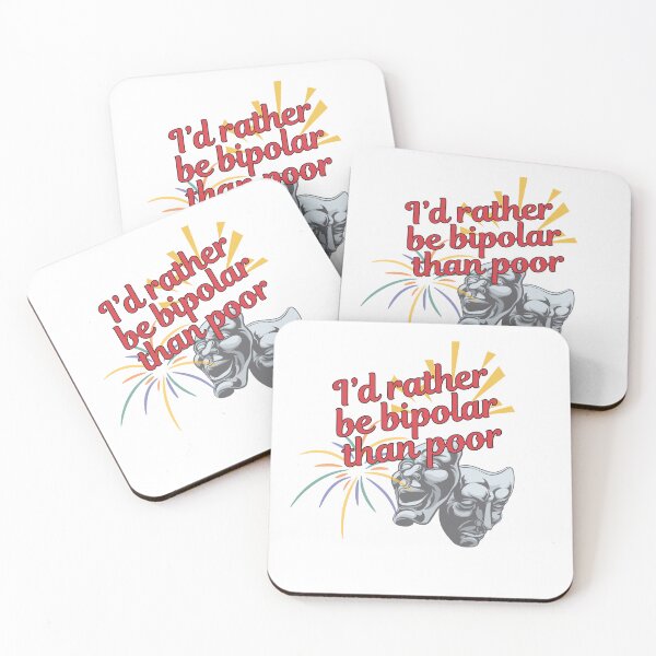 Item preview, i'd rather be bipolar than poor designed and sold by Gerardo Segismundo.
