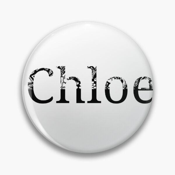 Item preview, Chloe black gothic lace name sticker designed and sold by AmyJStickers.