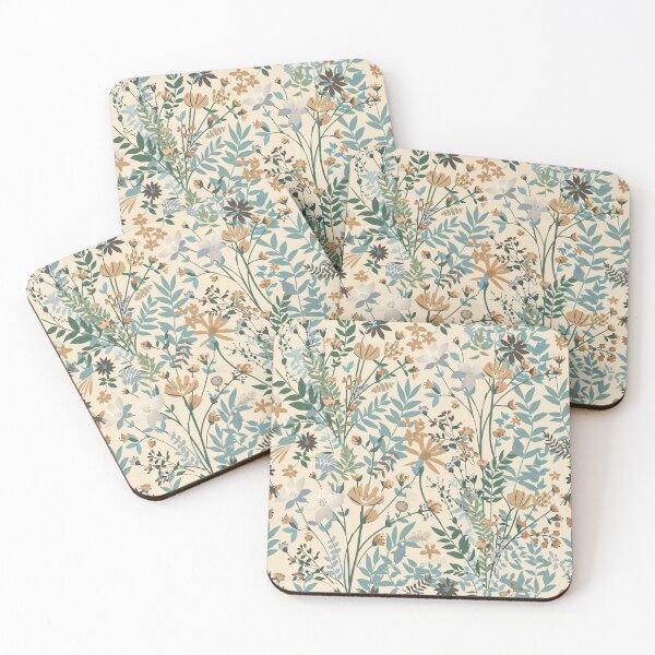 Item preview, Scandinavian Art Style Florals designed and sold by pixelplaza.