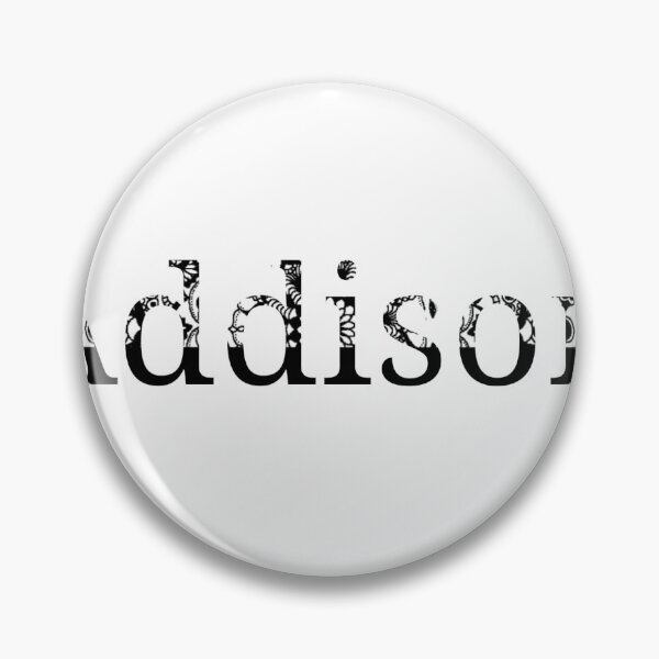 Item preview, Addison black gothic lace name sticker designed and sold by AmyJStickers.