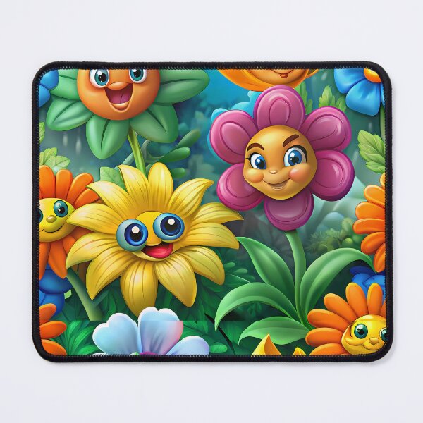 Item preview, Magical Flower of the Enchanted Forest - Seamless Pattern #13 designed and sold by Second Draft Visuals.