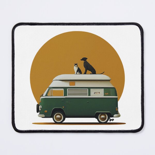 Item preview, Retro Pet Sunset designed and sold by FitEnvy.
