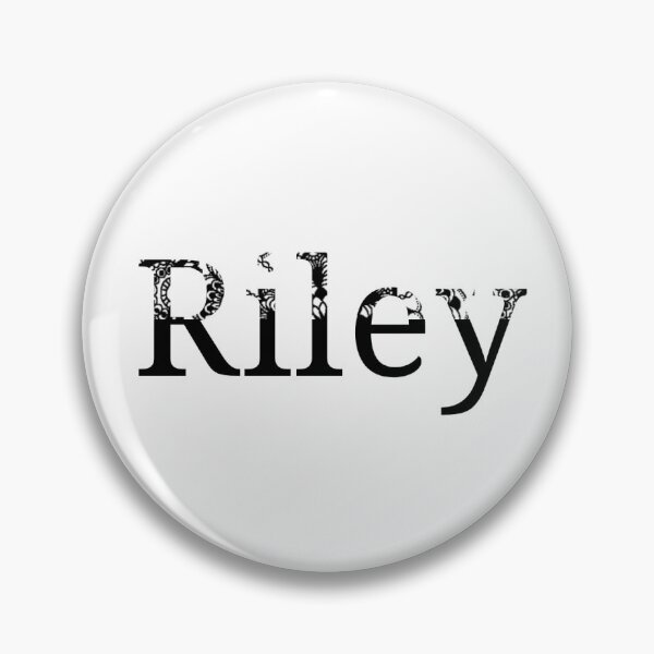 Item preview, Riley black gothic lace name sticker designed and sold by AmyJStickers.
