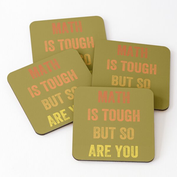 Item preview, Math is tough but so are you, Vintage style designed and sold by artprintschabab.