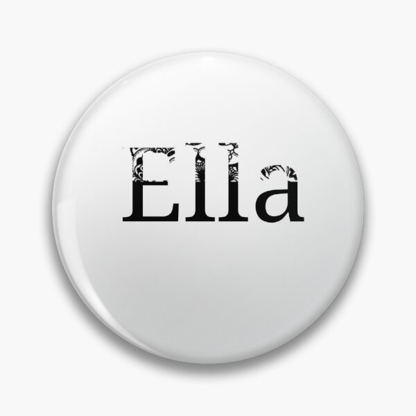 Item preview, Ella black gothic lace name sticker designed and sold by AmyJStickers.