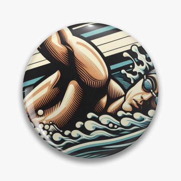 Item preview, Competitive Swimmer - Freestyle designed and sold by Bright-Moonrise.