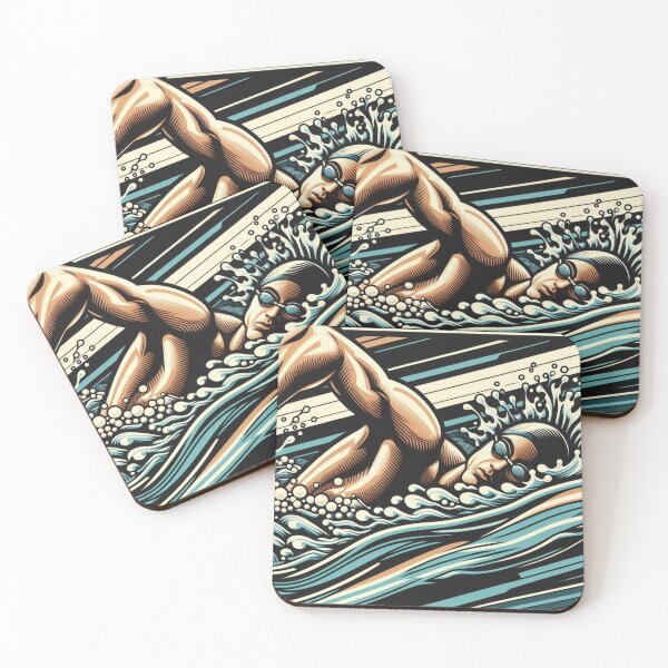 Item preview, Competitive Swimmer - Freestyle designed and sold by Bright-Moonrise.