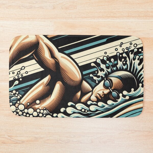 Item preview, Competitive Swimmer - Freestyle designed and sold by Bright-Moonrise.