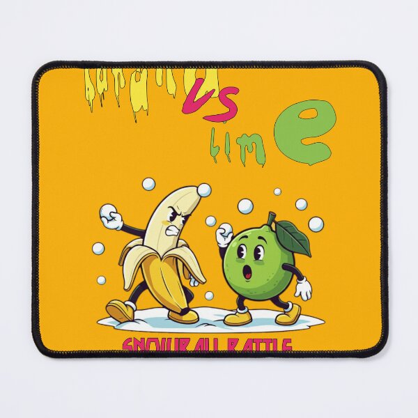 Item preview, Banana and Lime Snowball Fight designed and sold by CoolEnthusias.