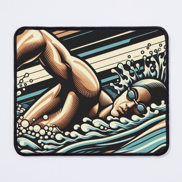 Item preview, Competitive Swimmer - Freestyle designed and sold by Bright-Moonrise.