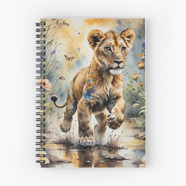 Item preview, Lion Cub in Rose Bush designed and sold by IvaRenee.