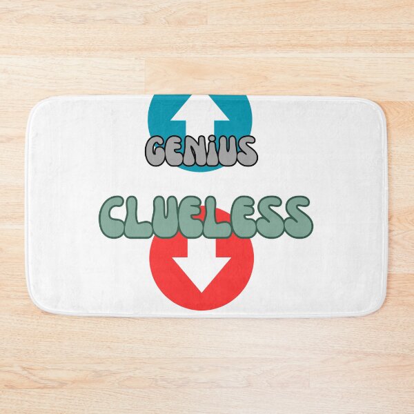 Item preview, genius and clueless designed and sold by Gerardo Segismundo.