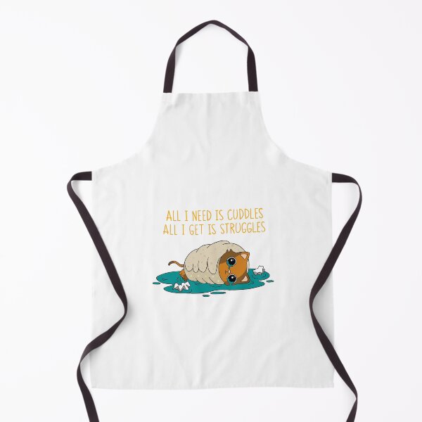 Item preview, Struggle Kitty Orange Text designed and sold by 8th-Degree-Art.