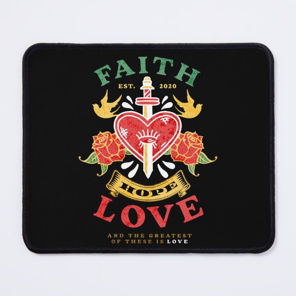 Item preview, Faith Hope Love, Eternal Peace, Hope in the Son of God, The Greatest is Love designed and sold by Churchstore.