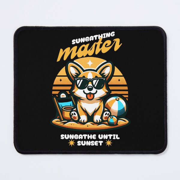 Item preview, Sunbathing Master, Corgi, Cute designed and sold by Eagleson21.