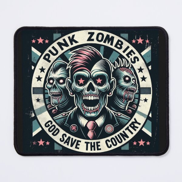 Item preview, Punk Zombies- God Save The Country designed and sold by RigorMortees.