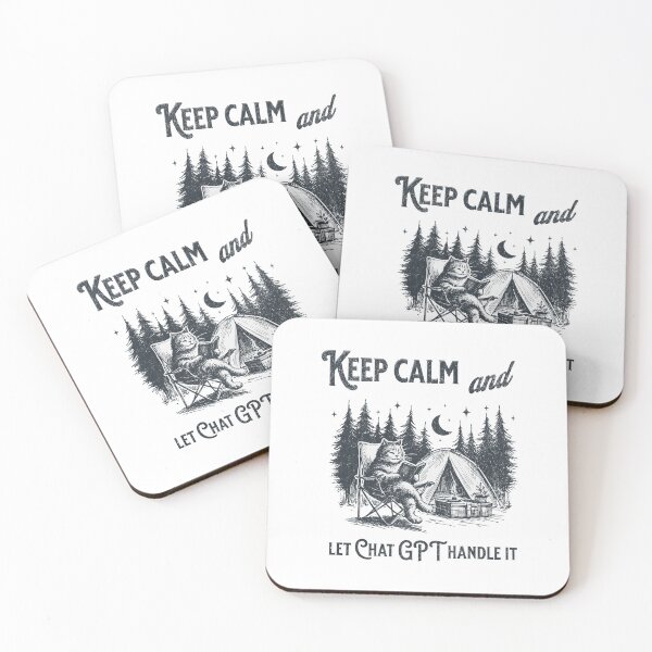 Item preview, Keep Calm And Let ChatGPT Handle It designed and sold by A.I.  Took My Job!.