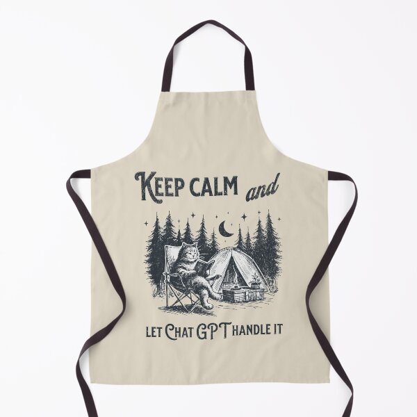 Item preview, Keep Calm And Let ChatGPT Handle It designed and sold by A.I. Took My Job!.