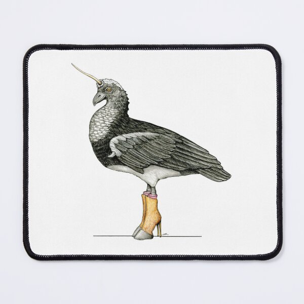 Item preview, Horned Screamer in Faux Horse Hoof Heels designed and sold by JimsBirds.
