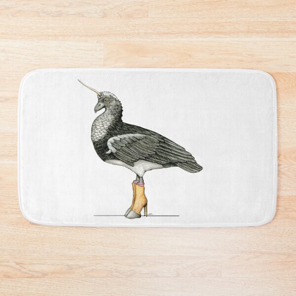 Item preview, Horned Screamer in Faux Horse Hoof Heels designed and sold by JimsBirds.