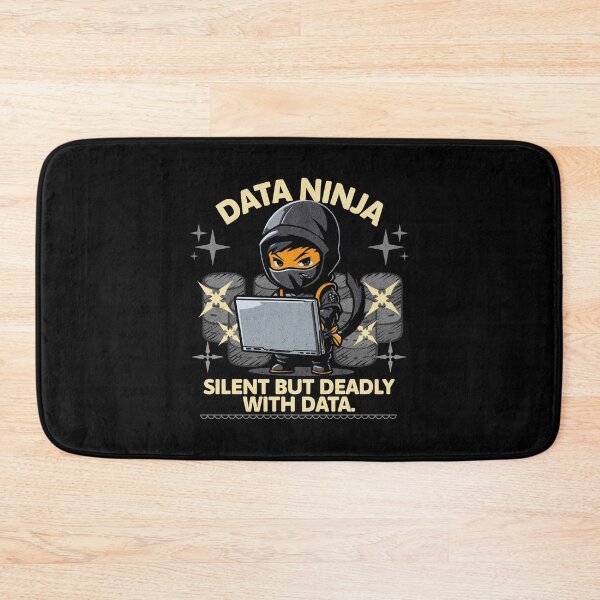 Item preview, Data Ninja - Silent But Deadly with Data | Kawaii Style designed and sold by Tee-Craftify.