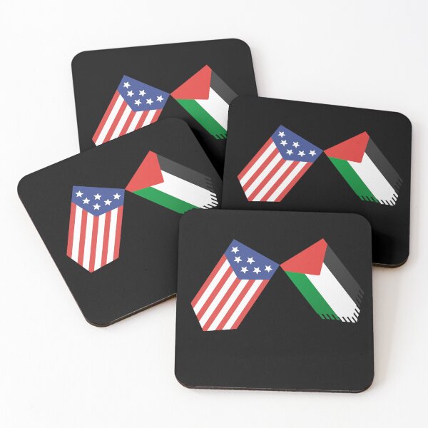 Item preview, Proud Palestinian-American Badge -  designed and sold by FLOWER--ART.
